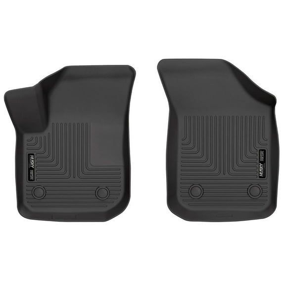 Husky Liners 15641 Weatherbeater Floor Mats Fit 2016-2020 Buick Envision - Front - Black - 2 Pc