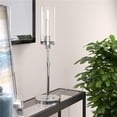 thumbnail image 1 of Henn & Hart TL0541 Frieda Polished Nickel Table Lamp with Clear Glass Shade, 1 of 3