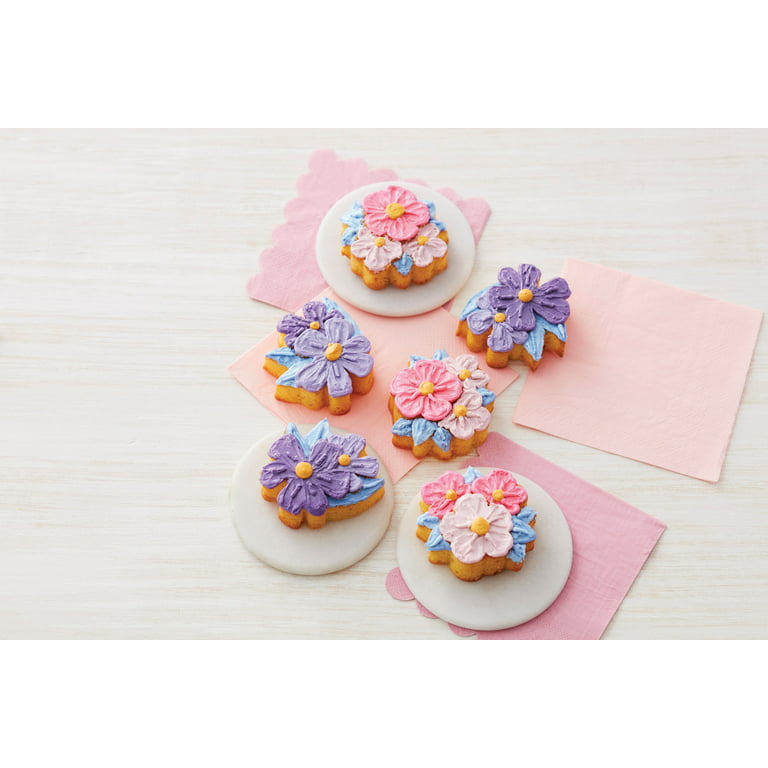 6 Pack: Flowers Silicone Fondant Mold by Celebrate It®