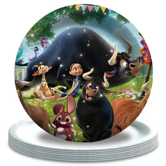 Ferdinand Birthday Decorations Plates Party Supplies Tableware Disposable Dinnerware
