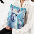 thumbnail image 6 of Alpaca Throw Pillow - Velvet Pillow Inserts Covers with Unique Patterns - Set of 2 - Available in 16x16, 18x18, 20x20 Inches for Various Occasions, 6 of 6