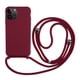 thumbnail image 1 of Funda de teléfono con correa de collar cruzado para iPhone 14 Plus 13 12 Mini 11 Pro XS Max XR X funda trasera de TPU suave de silicona Fivean unisex, 1 of 2