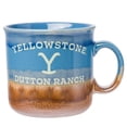 thumbnail image 1 of Silver Buffalo Yellowstone Dutton Ranch - Taza de cerámica para campista reactiva, 20 onzas, 1 of 7