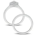 thumbnail image 4 of Everly Women's Diamond 10k White Gold Bridal Set, 4 of 7