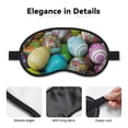 thumbnail image 3 of Salouo Easter Egg1 Pattern Eye Masks, 1-Pack Sleep Mask Eye Cover Washable Sleeping Eyeshade Block Sleep Shade Cover Light Reduces Traveling Gifts, 3 of 7