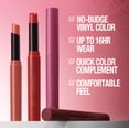 thumbnail image 4 of Komiseup Velvet Matte Sculpting Lip Stick - 16HR Long-Lasting Waterproof No- Vinyl Color For Full Lips, 4 of 7