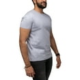 thumbnail image 4 of X RAY JEANS Mens Basic Crewneck Short Sleeve T-Shirt, Cloud Grey, L, 4 of 6