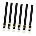 thumbnail image 4 of HILABEE 6 Pieces Luggage Rope Roof Rack Tie Down Strap 1/10 Black for RC Car Crawler Yellow, 4 of 9