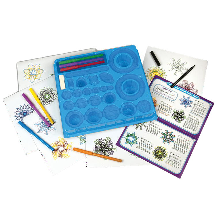 The Original Spirograph Kit with Markers from PlayMonster - Ages 8