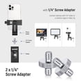 thumbnail image 4 of Kit adaptador Hot Shoe Mount Neewer de 8 unidades para cámara réflex digital, 4 of 8