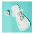 thumbnail image 2 of 100% Organic Cotton Period Pads with Wings, Feminine Pads with Wings, Heavy Absorbency, 14 CT, 2 of 4