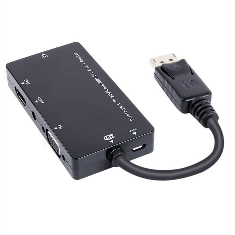 axGear DisplayPort to 4K HDMI Dual Link DVI VGA Passive