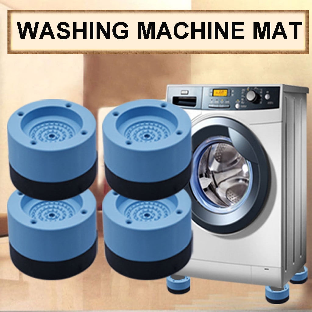 Washing Machine Rubber Mat AntiVibration Pad Universal Fixed Nonslip
