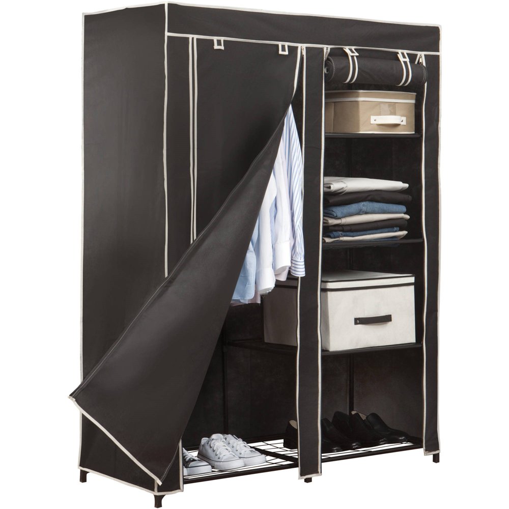 48" Portable Closet Black