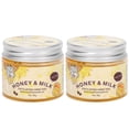 thumbnail image 3 of Cera Para Manos ANGGREK Exfoliante Hidratante 2 Piezas Miel Leche, 3 of 8
