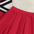 thumbnail image 6 of HCNTES Toddler Summer Outfits Girls Cheerleading Tank Top and Skirt Set for Sports Performance, 6 of 7