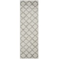 thumbnail image 2 of SAFAVIEH Adirondack Grayson Geometric Runner Rug, Ivory/Silver, 2'6" x 10', 2 of 6
