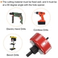 thumbnail image 6 of 8 Pack 3/4" - 2-1/2" HSS (High Speed Steel) Professional Hole Saw Set Kit for Wood Plastic Red, 6 of 6