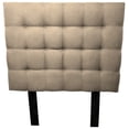 thumbnail image 2 of Cabecera Abotonada Queen El Bazar Store Roma Lino Beige Moderna, 2 of 4