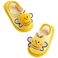 thumbnail image 4 of Gubotare Baby Slippers Toddler Slippers Boys Girls Winter Warm Shoes Soft-Soled Plush-Lined Slip-on Kids Winter Footwear Wide House Shoes Size 6.5 (Yellow,Toddler 6.5), 4 of 4