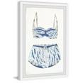 thumbnail image 2 of Parvez Taj Dolphin Swimsuit Framed Wall Art, 2 of 6