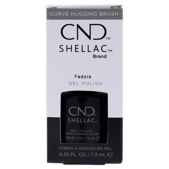 Shellac Nail Color - Fedora by CND for Women - 0.25 oz Nail Polish