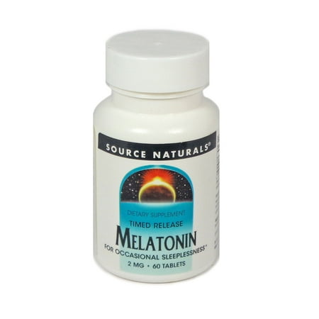 UPC 021078000624 product image for Source Naturals Sleep Science Melatonin 2 mg - 60 Timed Release Tablet | upcitemdb.com