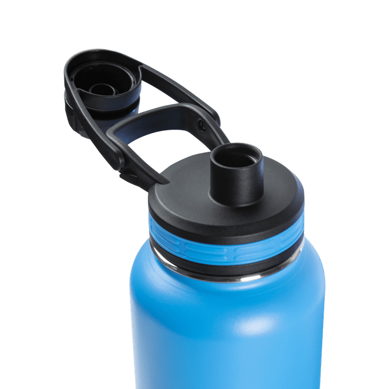 Small Water Bottle 12 oz, Dusgut Insulated Water Bottle,Stainless  Steel,Wide Mouth Portable Lid, Air Force Blue