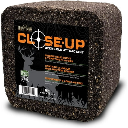 Close Up Deer and Elk Attractant Block | 20 Pound Block