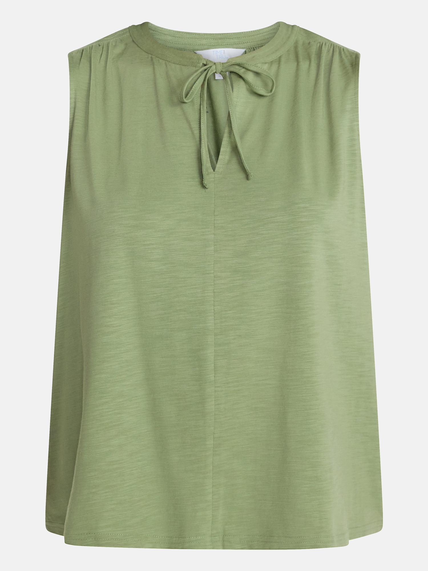 Time and Tru Women’s Tie Front Top, sizes XS-XXXL