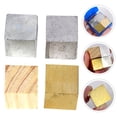 thumbnail image 2 of 4pcs Wood Block Copper Cube Iron Cube Aluminum Block Science Education Product, 2 of 4