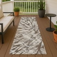 thumbnail image 6 of Addison Rugs Chantille Indoor/Outdoor Transitional Abstract Taupe Machine Washable Runner Rug, 2'3" x 7'6", 6 of 7