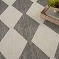 thumbnail image 5 of Nourison Positano Indoor/Outdoor Charcoal 4' x 6' Area Rug Charcoal 4' x 6' (Rectangular), 5 of 5