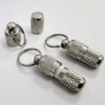 thumbnail image 4 of Worgeous Silver Brass Pet ID Tube for Dogs and Cats Durable AntiLost Accessory Perfect for Pet Neck Decor 6 Pcs, 4 of 8