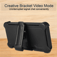 thumbnail image 5 of For Apple iPhone 14 6.1 inch Impact Dual Layer Protective Shockproof Hybrid Case Cover With Clip Black, 5 of 6