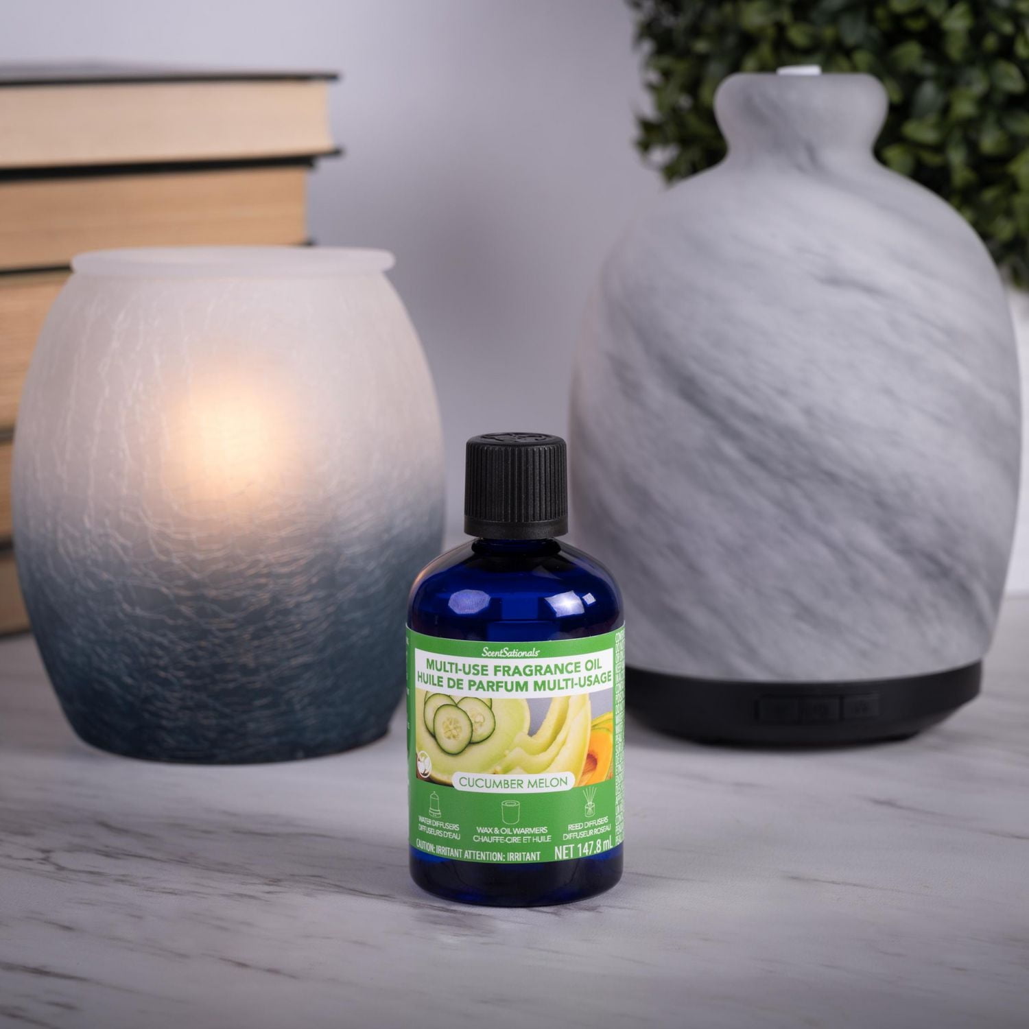 ScentSationals Multi Use Fragrance Oil - Cucumber Melon, 147.8 mL