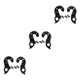 thumbnail image 4 of Sonducket Pack of 2 Tail Hook Compact Metal Transmission Replacing Upgraded Derailleur Size Rear Fittings Supplies Hooks Clasp Hanger Part Type1 NO1, 4 of 6