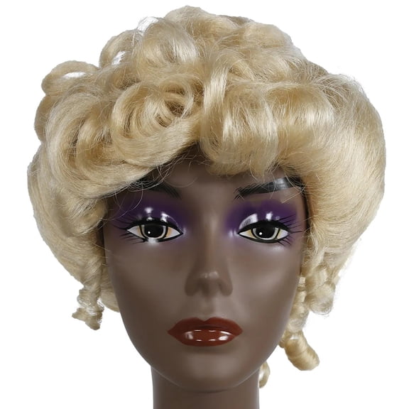 Womens Gibson Girl Wig - Platinum Blonde