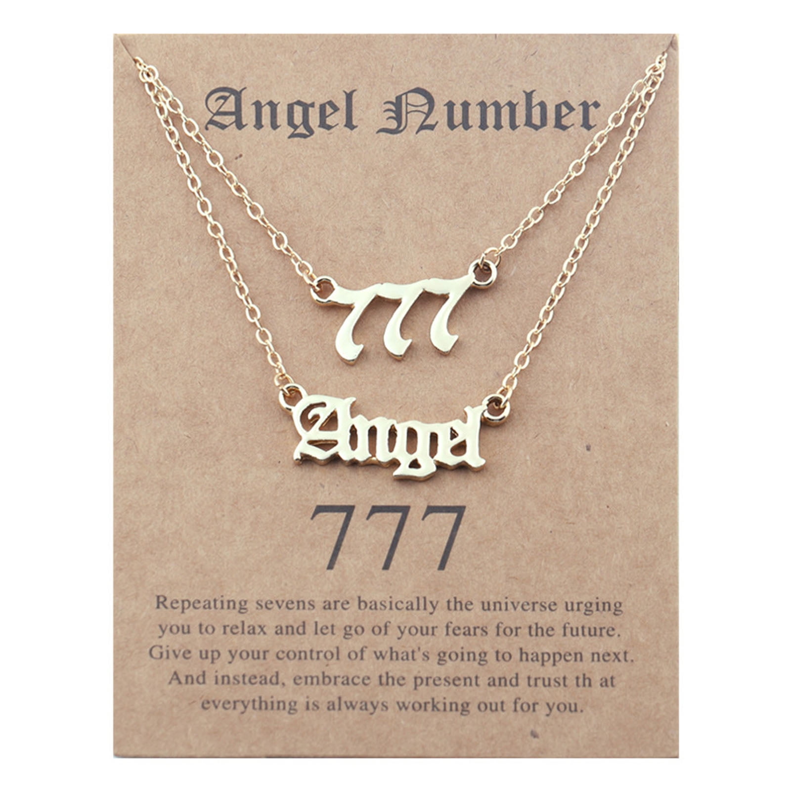Buy Angel Number Necklace for Women Girls 111 222 333 444 555 666 777 888  999 Number Pendant Choker Necklace, other, other, at Amazon.in