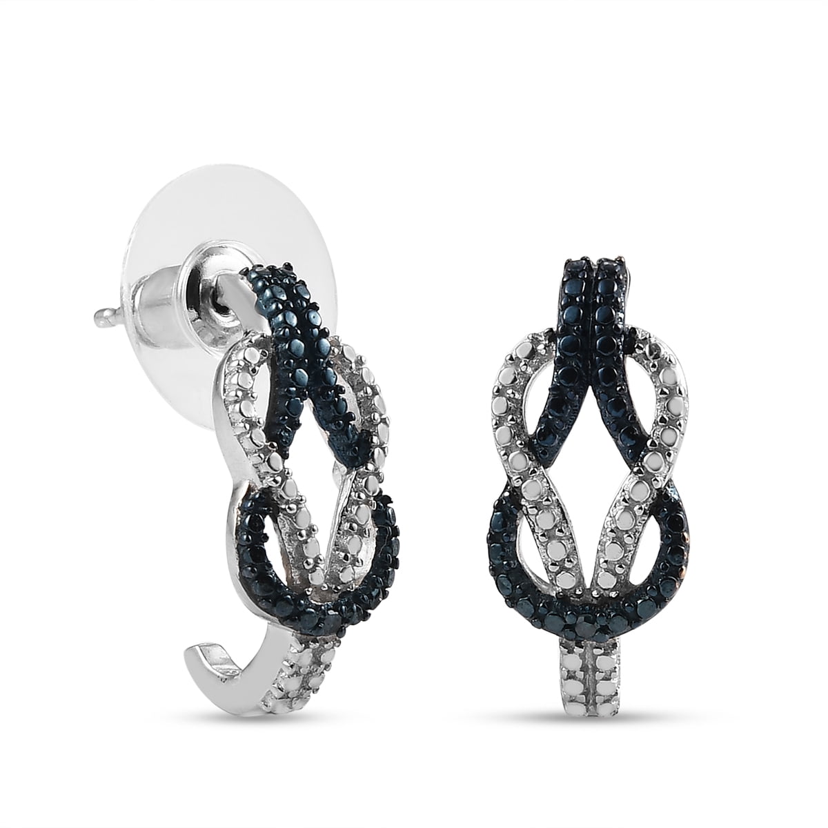 ANDI ROSE Fashion Jewelry Teardrop Drop Hoop 925 Sterling Silver Earrings for Women Girls sterling-silver, 16 MM