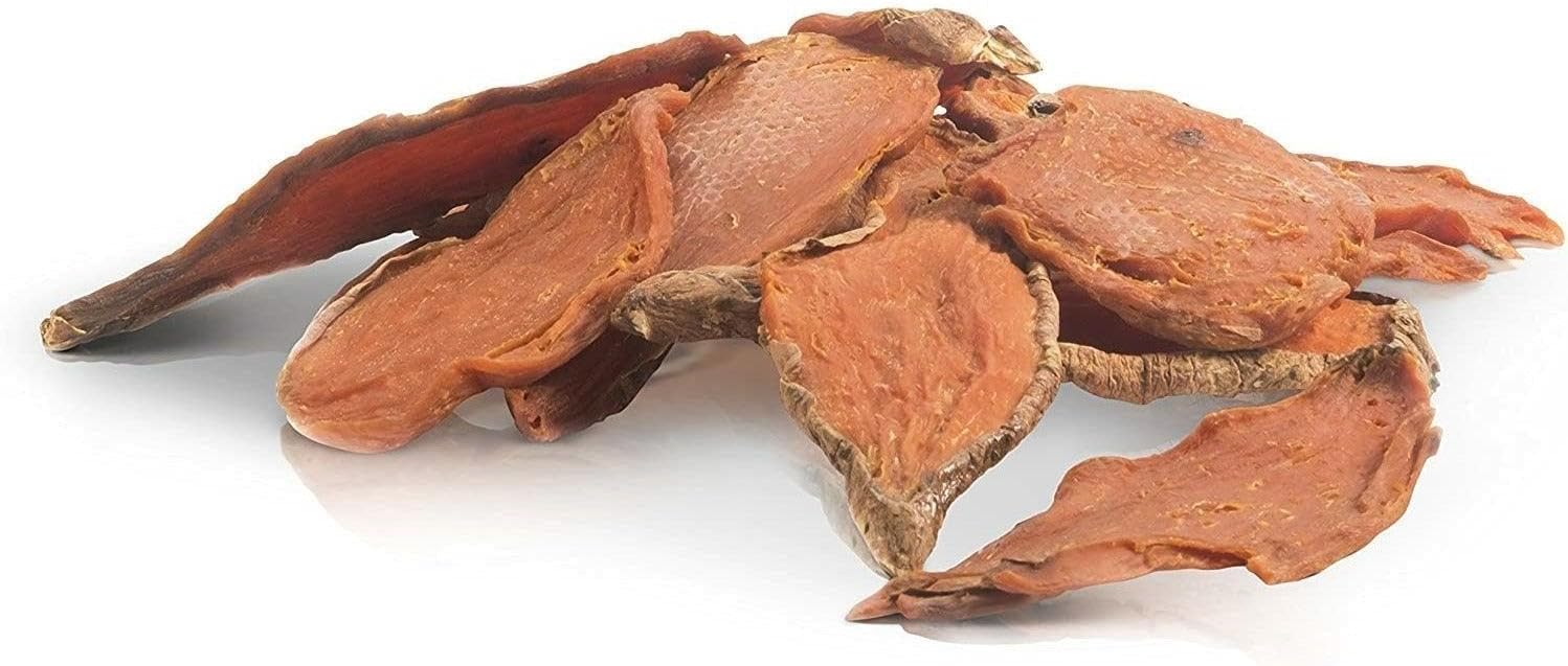 Dehydrated Sweet Potato Dog Treats (2 Pound Bag) - All Natural Rawhide Free Dog Chews