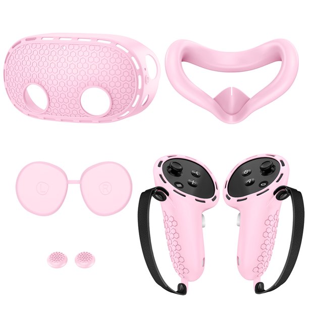 Funda Silicona VR Cara Sólida Lentes para Accesorios Meta Quest 3S