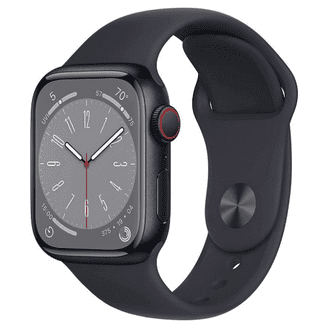 Apple Watch Series 8, 41mm Midnight Case, WiFi, Retina Display