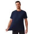 thumbnail image 3 of Pinspark Moisture Wicking T Shirts for Men Plain Polyester T-Shirts Short Sleeve Workout Shirts Casual Tees Loose Fit, 3 of 6