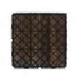 thumbnail image 4 of 3rd Street Inn Acacia Wood Deck Tiles - Ebony Finish - Straight - 10 Pack, 4 of 5