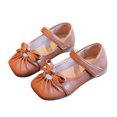 thumbnail image 3 of Otqutp Casual Flower Girls Shoes Toddler Kids Baby Girls Dress Shoes Party Wedding Flower Bridesmaids Princess Shoes Flat Sole School Shoes 1-6Years, 3 of 4