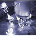 thumbnail image 3 of LINLIN Halloween String Lights, 7m 50LED Ghost Hand Light Solar Fairy Lights with 8 Modes Waterproof Outdoor LED String Light for Garden Halloween Christmas, 3 of 9