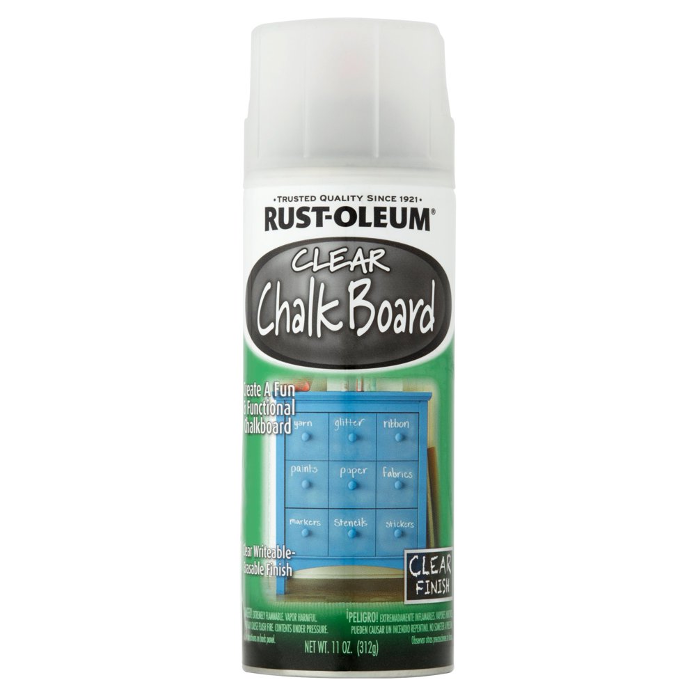 RustOleum Clear Chalk Board Spray, 11 oz