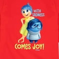 thumbnail image 3 of Inside Out - With Sadness Comes Joy - Toddler And Youth Long Sleeve Graphic T-Shirt, 3 of 5