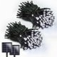 thumbnail image 1 of Paquete de 2 luces navideñas solares LED de 72 pies y 200 luces solares impermeables para exteriores con 8 modos de iluminación, luces solares para árboles de alambre verde para exteriores Xma, 1 of 5